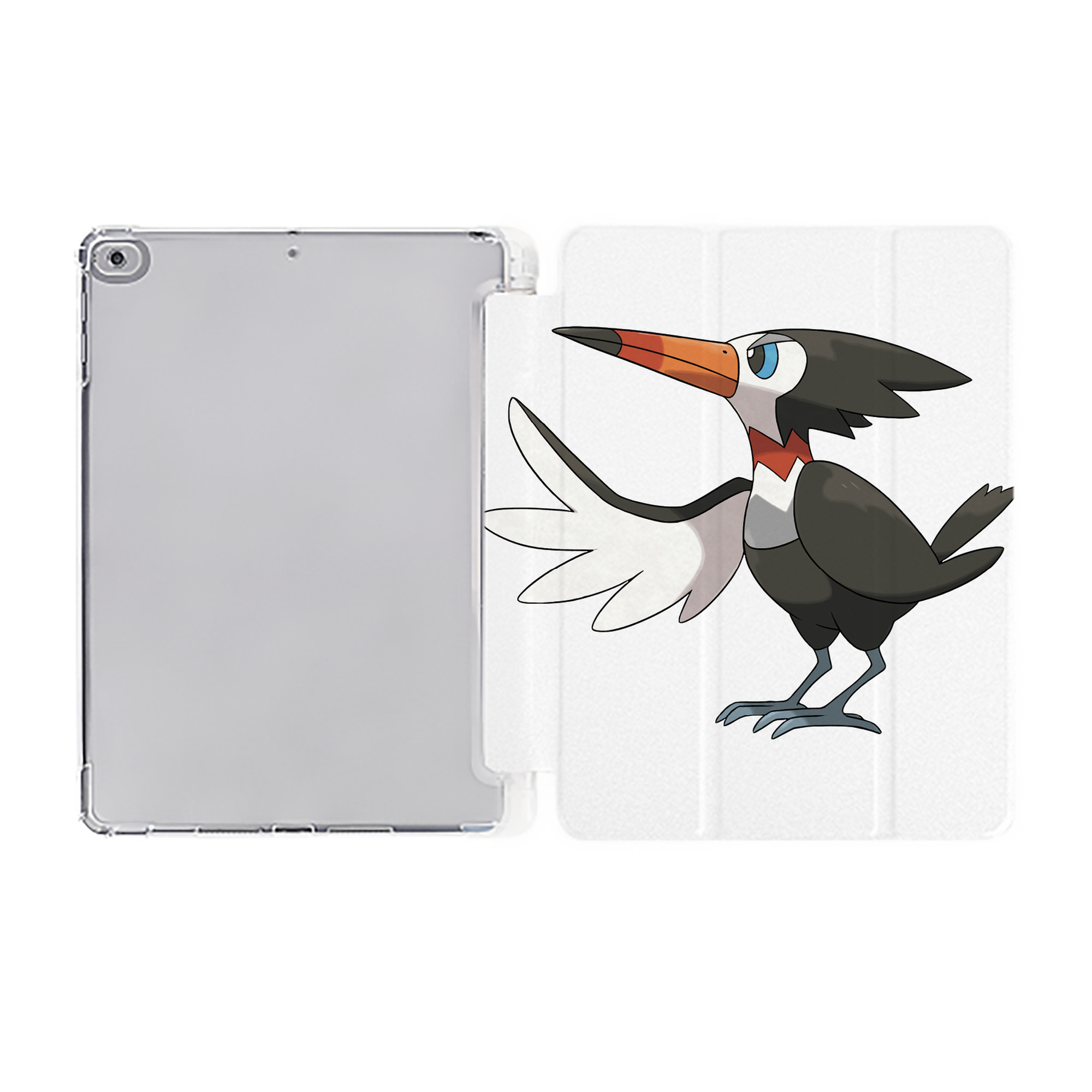 （画像用） ポケットモンスター Pokémon IPad ケース ペン収納付き 三つ折りスタンド PUレザー×シリコン 対応機種9.5/10.5/10.9インチ